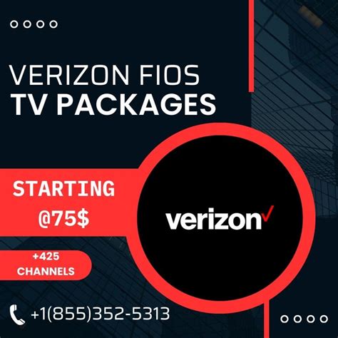 verizon fios tv packages.